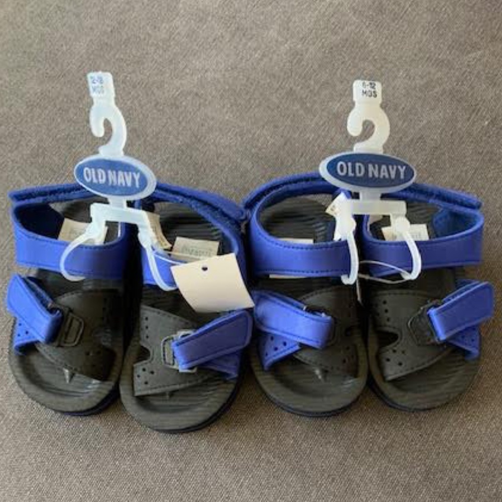 2 sets of baby sandals